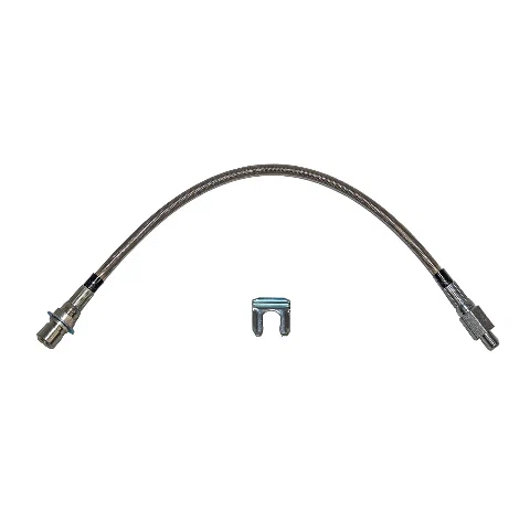 1967 - 1970 Ford Mustang w_ Front Drums Brake Hose - HSP4312SS